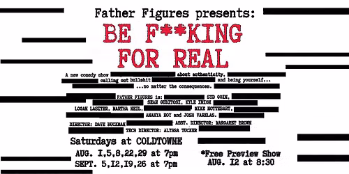 Be F**king For Real \u2014 Free Improv & Sketch Comedy Show