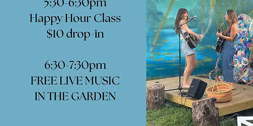 FREE LIVE MUSIC IN THE GARDEN