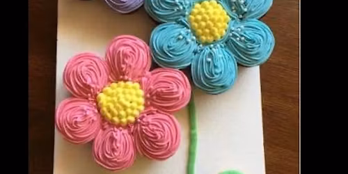 Beths Mad Batter Bakers Flower Bouquet Cupcake Pull-Apart Workshop