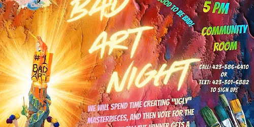 Bad Art Night September 24