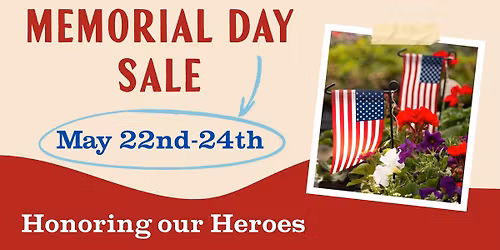 Memorial Day Sale