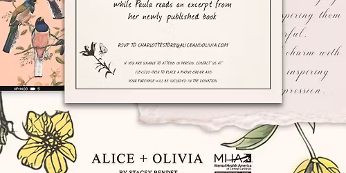 Book signing\/MHA Fundraiser