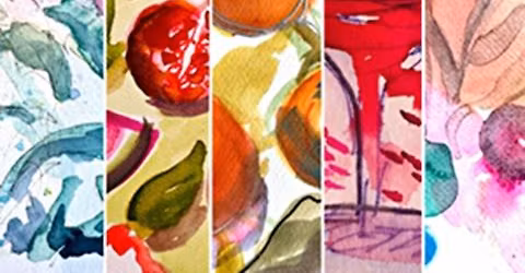 Nov-December Class: Big Bold Botanicals in Watercolor