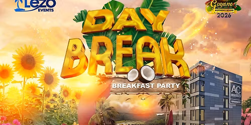 Daybreak | Le Zo Events | Ac Marriott Hotel | May 24th