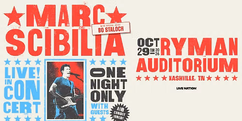 Marc Scibilia | Ryman Auditorium