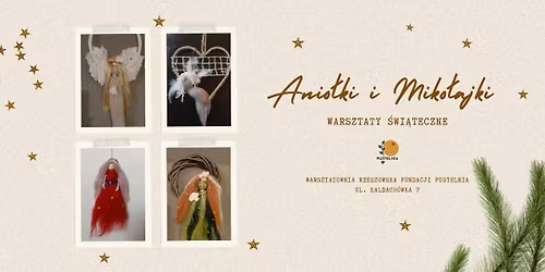 Warsztaty - \u015awi\u0105teczne Anio\u0142ki i Miko\u0142ajki