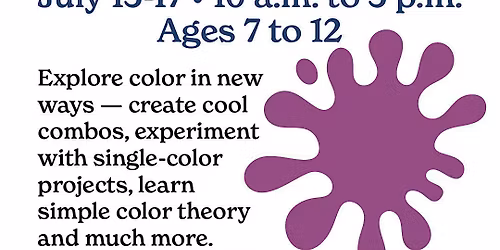 Color Explosion summer camp in Montgomery County, Md.