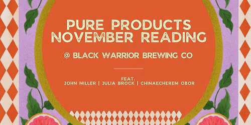 Pure Products November Reading