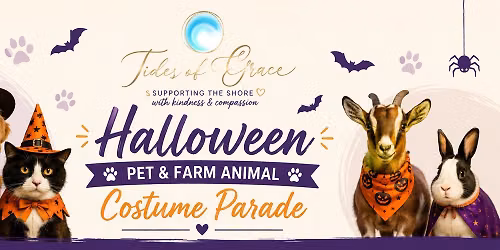 Tides of Grace Halloween Pet & Farm Animal Costume Parade \ud83c\udf83\ud83d\udc3e