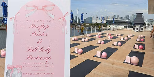 Rooftop Pilates, Sculpt & Matcha \u2728