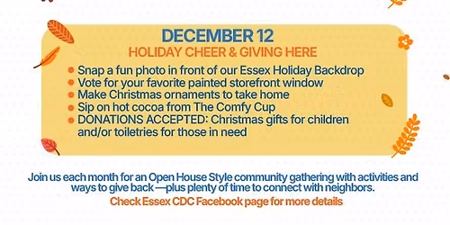 Fall Second Friday - December