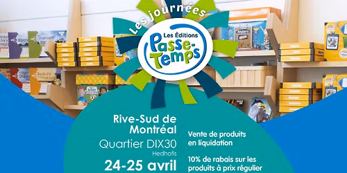 Journ\u00e9es Passe-Temps 2026 - Montr\u00e9al