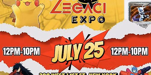 NXT LEGACI EXPO: JULY 25