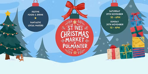 St Ives Christmas Market at Polmanter 