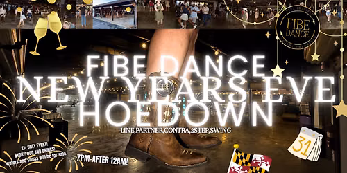 NEW YEARS EVE FIBE DANCE HOEDOWN! FREDERICK, MD!