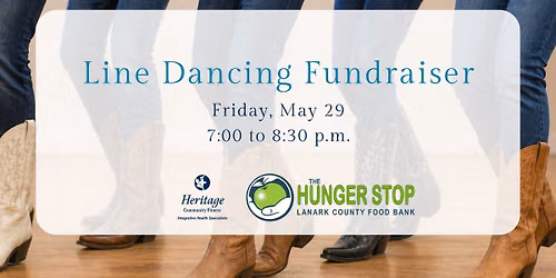 Line Dancing Fundraiser (in support of the Lanark County Food Bank)