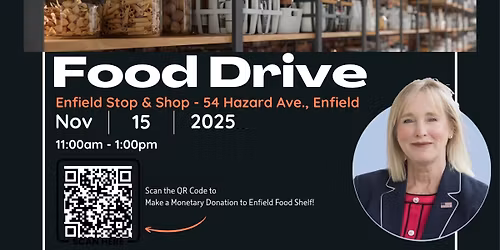 Food Drive to Benefit the Enfield Food Shelf