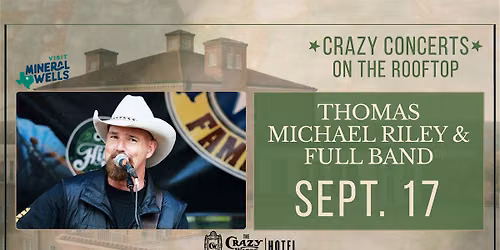 Crazy Concerts on the Rooftop featuring Thomas Michael Riley