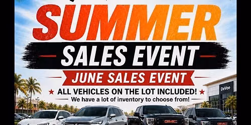 4 Day Tent Event \ud83d\udccdDeVoe Buick GMC