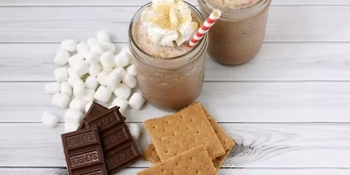 S'MORES AND HOT CHOCOLATE