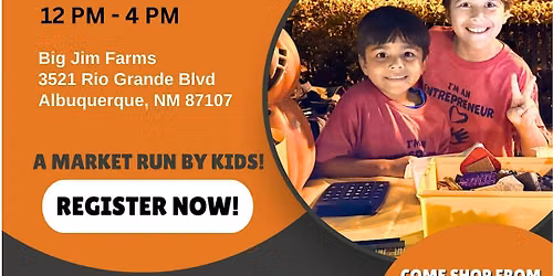 Kids Market at Big Jim Farms Halloween Spooktacular