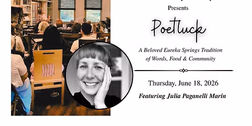 June Poetluck With Feature Guest Julia Paganelli Mar\u00edn