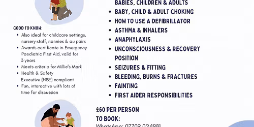 Baby & Child First Aid Workshop