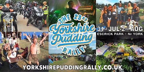 Yorkshire Pudding Motorcycle Rally 2026 
