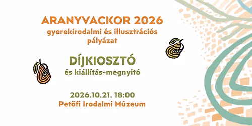 Aranyvackor 2026 \u2013 D\u00edjkioszt\u00f3 \u00e9s ki\u00e1ll\u00edt\u00e1s-megnyit\u00f3