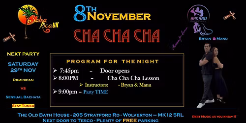 SlasaRicaUK \u201c FIESTA MK\u201d Sat 8th NOV 2025