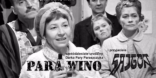 Sze\u015b\u0107dziesi\u0105te Pary i spotkanie z autorem ksi\u0105\u017cki "Pijany i prawdziwy"