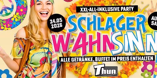 XXL SCHLAGER WAHNSINN All-Inklusive-Party