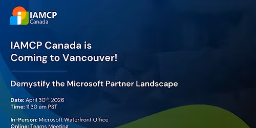 IAMCP Canada - 2026 Microsoft Partner Landscape & Strategic Intelligence