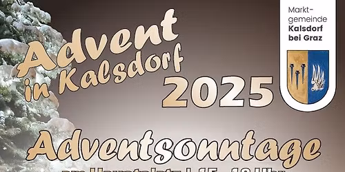 4. Adventsonntag in Kalsdorf