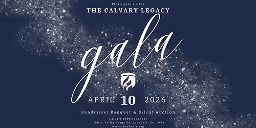 Calvary Legacy Gala 2026