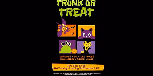 Trunk or Treat at FBL- 2nd Annual