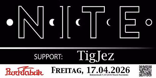 NITE - Support: TigJez