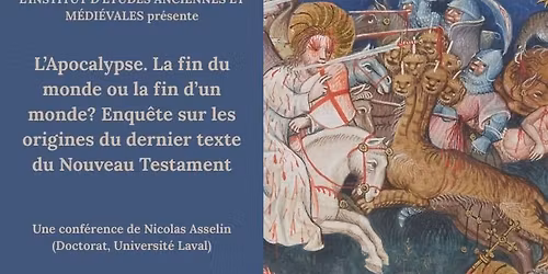 Lumi\u00e8res sur l'Antiquit\u00e9 et le Moyen \u00c2ge