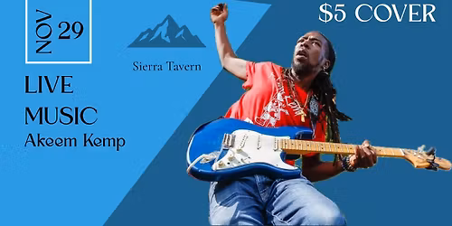 Live Music with Akeem Kemp
