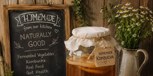 Fermented foods AND Kombucha with Wild Foods By Dyllan!