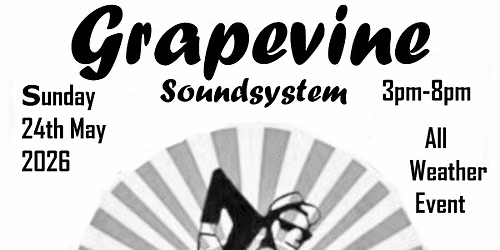 Bank holiday Sunday with Grapevine sound system 