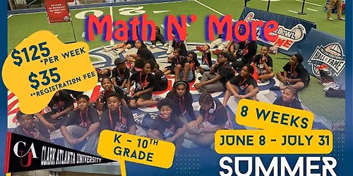 Math N\u2019 More Summer Academy @ Clark Atlanta