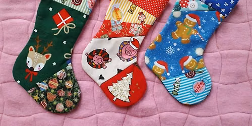 Make your own  Quilted Christmas Stocking