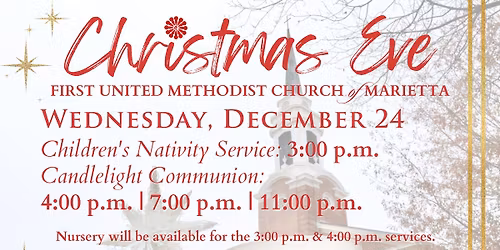 Christmas Eve: Candlelight Communion