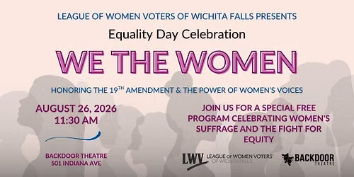 We the Women: An Equality Day Celebration