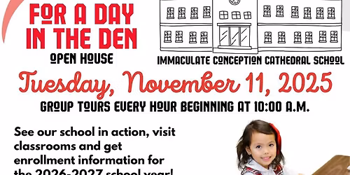 Day in the Den - ICCS Open House