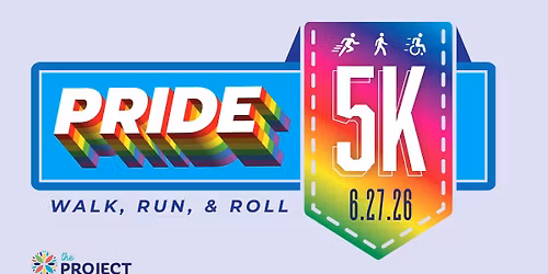 Pride 5K: Walk, Run, & Roll