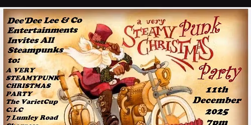 A Steamy Punk Christmas Party 