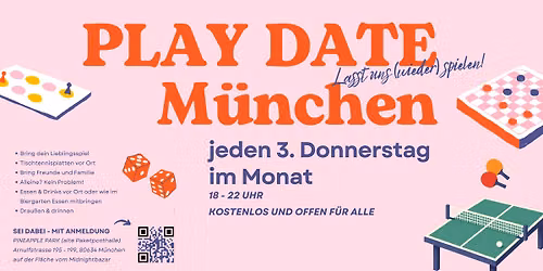 PLAY DATE M\u00fcnchen #16 - Lasst uns spielen!