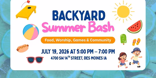 Backyard Summer Bash at Southside Church